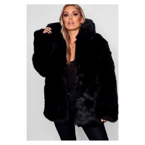 Faux Fur boohoo jacket
